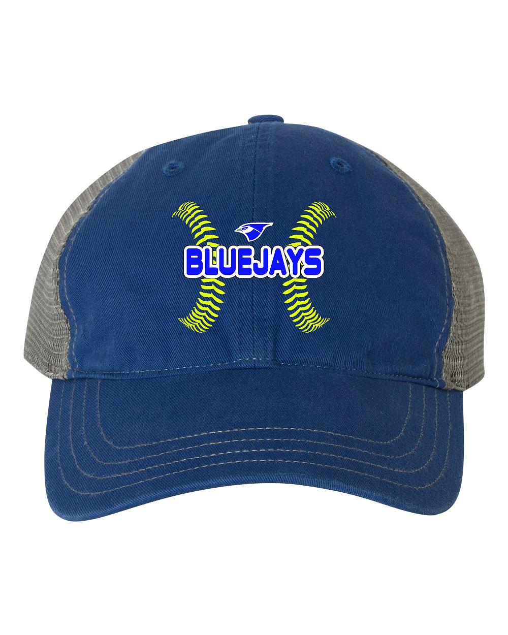Porta High School Softball Richardson - Garment-Washed Trucker Cap (E.111)