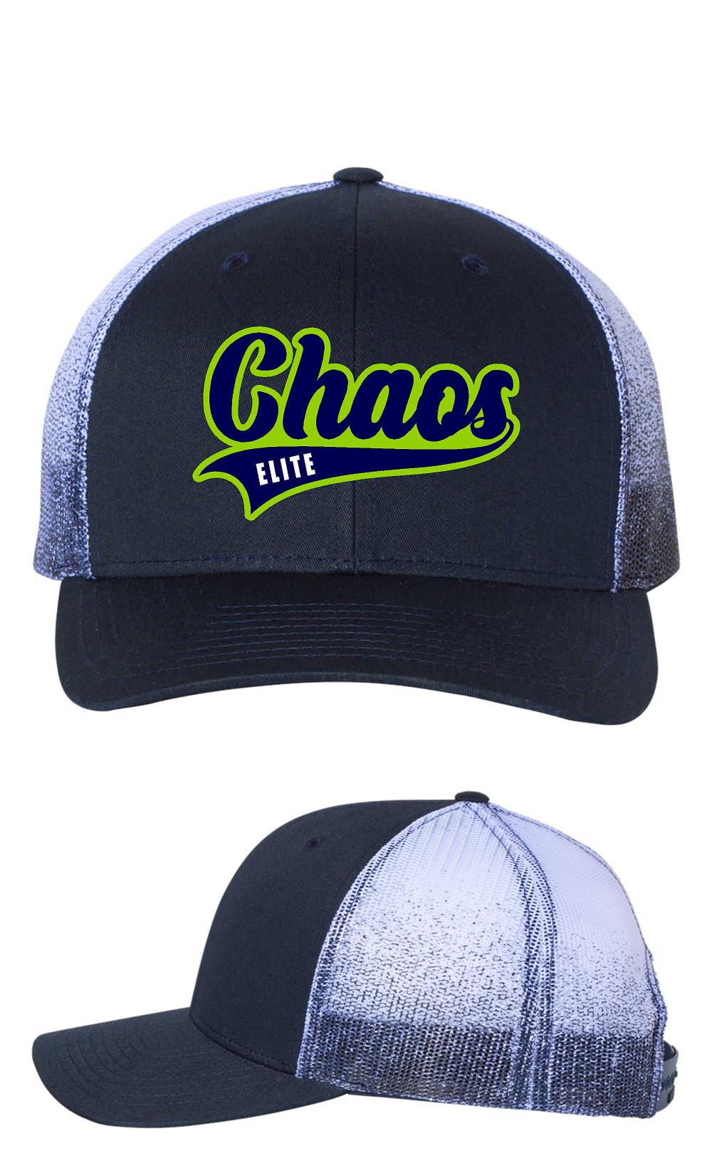 CHAOS SOFTBALL Richardson - Printed Mesh Trucker Cap - (E.112PM)