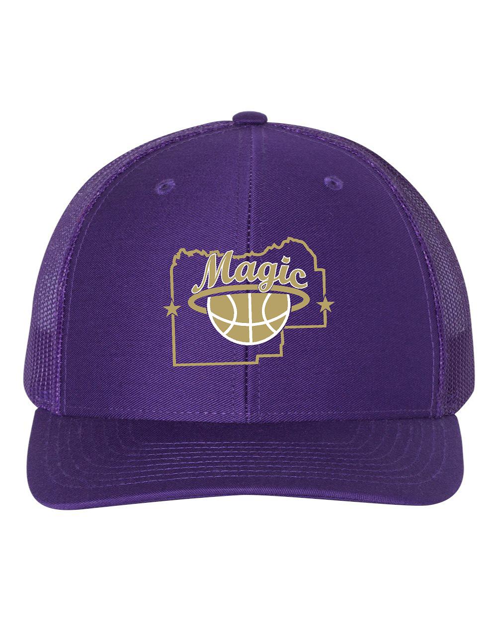 MENARD COUNTY MAGIC BASKETBALL RICHARDSON UNFITTED HAT (E.112)