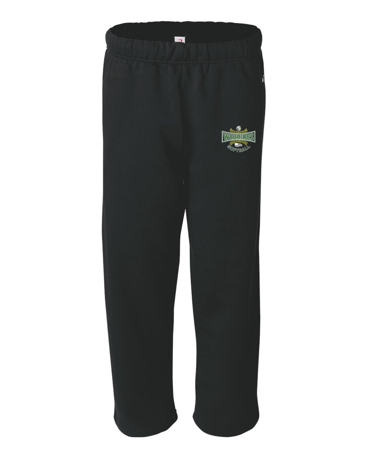 Athens High School Softball Badger - Open-Bottom Sweatpants (P.1277)