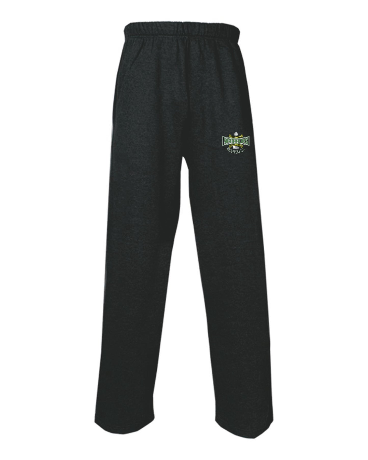 Athens High School Softball Badger - Open-Bottom Sweatpants (P.1277)