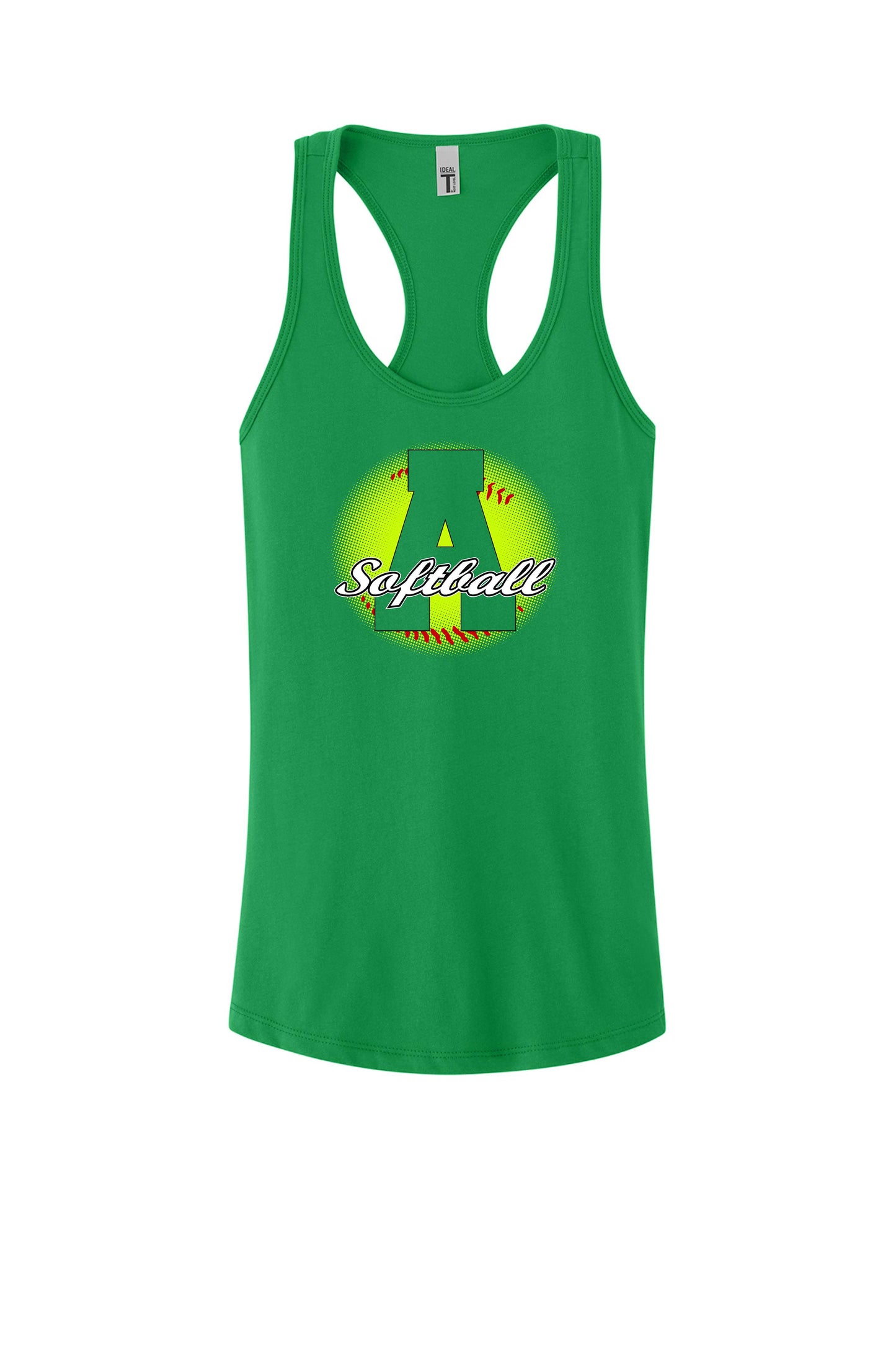 ATHENS JUNIOR HIGH SOFTBALL Next Level Women's Racerback Tank (P.1533)