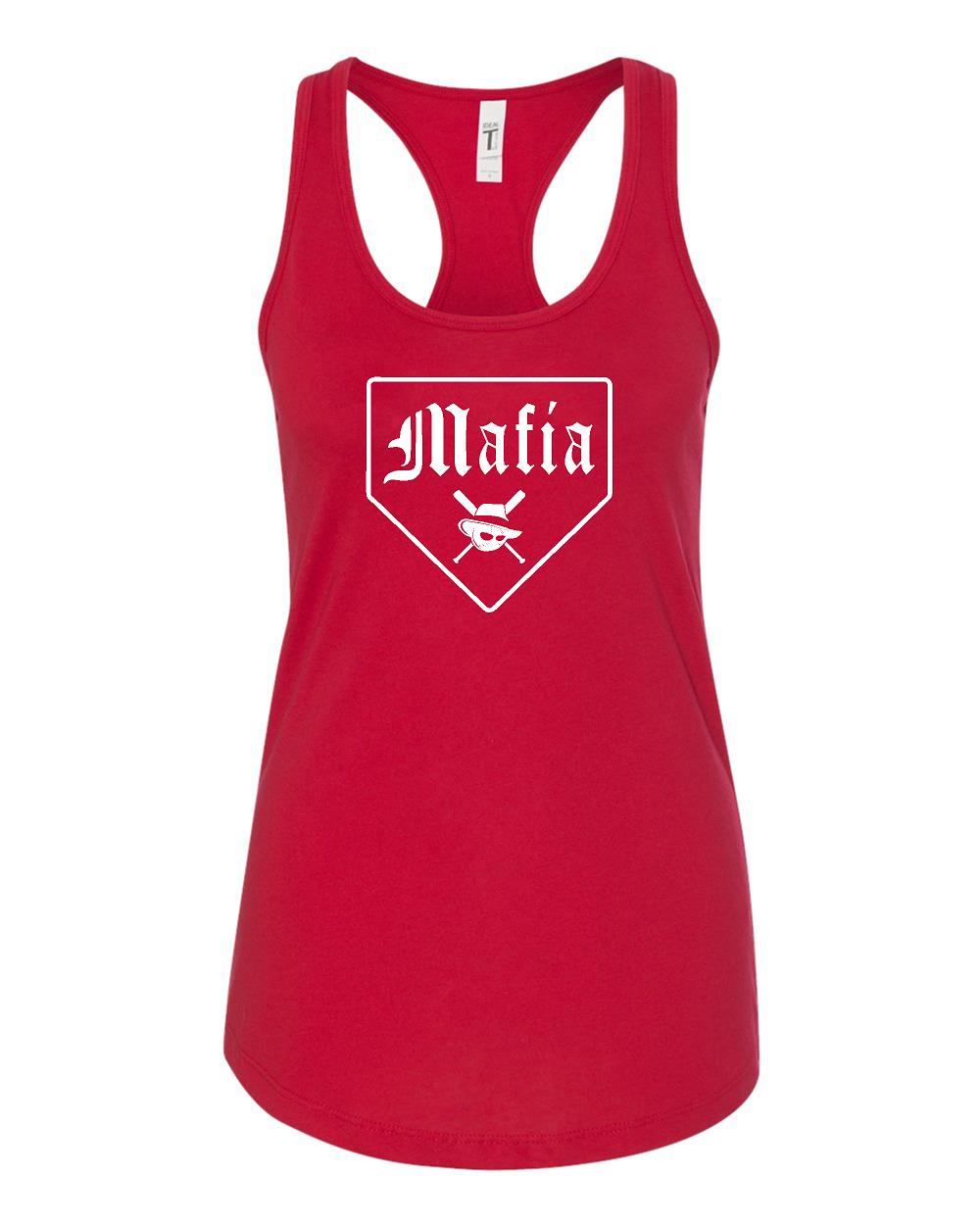 MAFIA BASEBALL/SOFTBALL Next Level - Women's Ideal Racerback Tank - (P.1533)