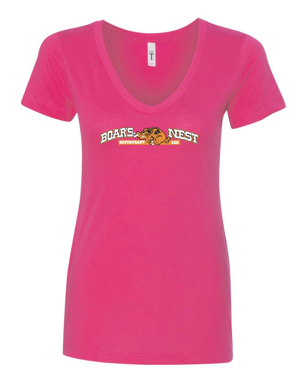BOAR'S NEST LADIES NEXT LEVEL VNECK (P. 1540)