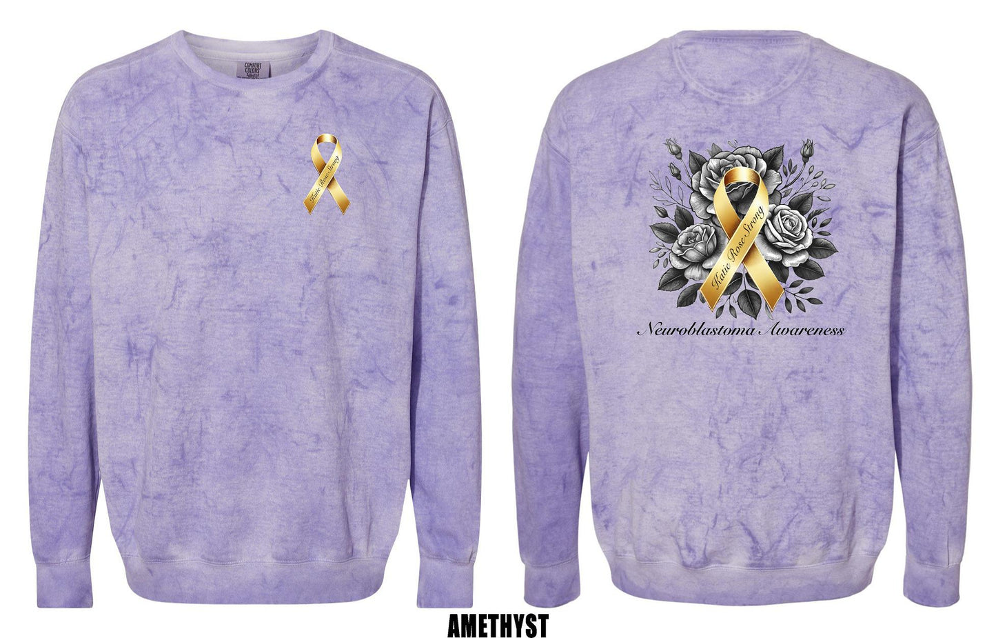 KATIE ROSE STRONG Colorblast™ Crewneck Sweatshirt (P.1545