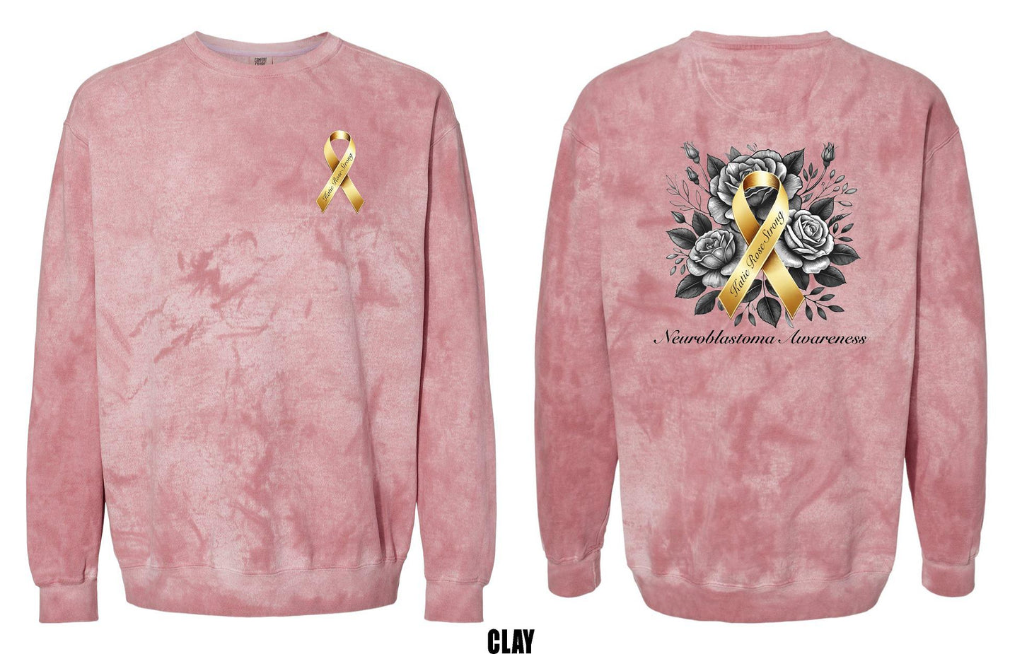 KATIE ROSE STRONG Colorblast™ Crewneck Sweatshirt (P.1545