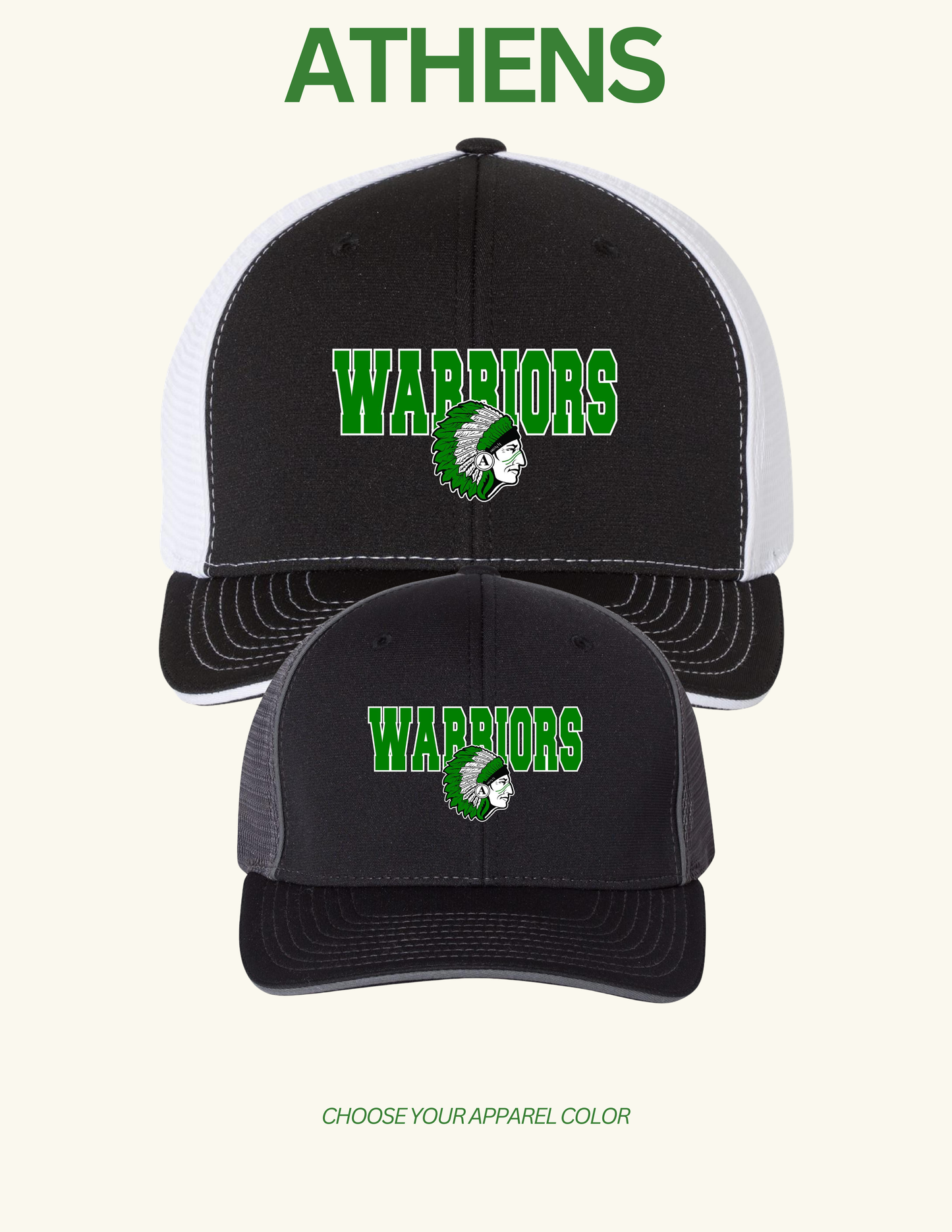 ATHENS BOOSTERS RICHARDSON FITTED HAT (E.172)