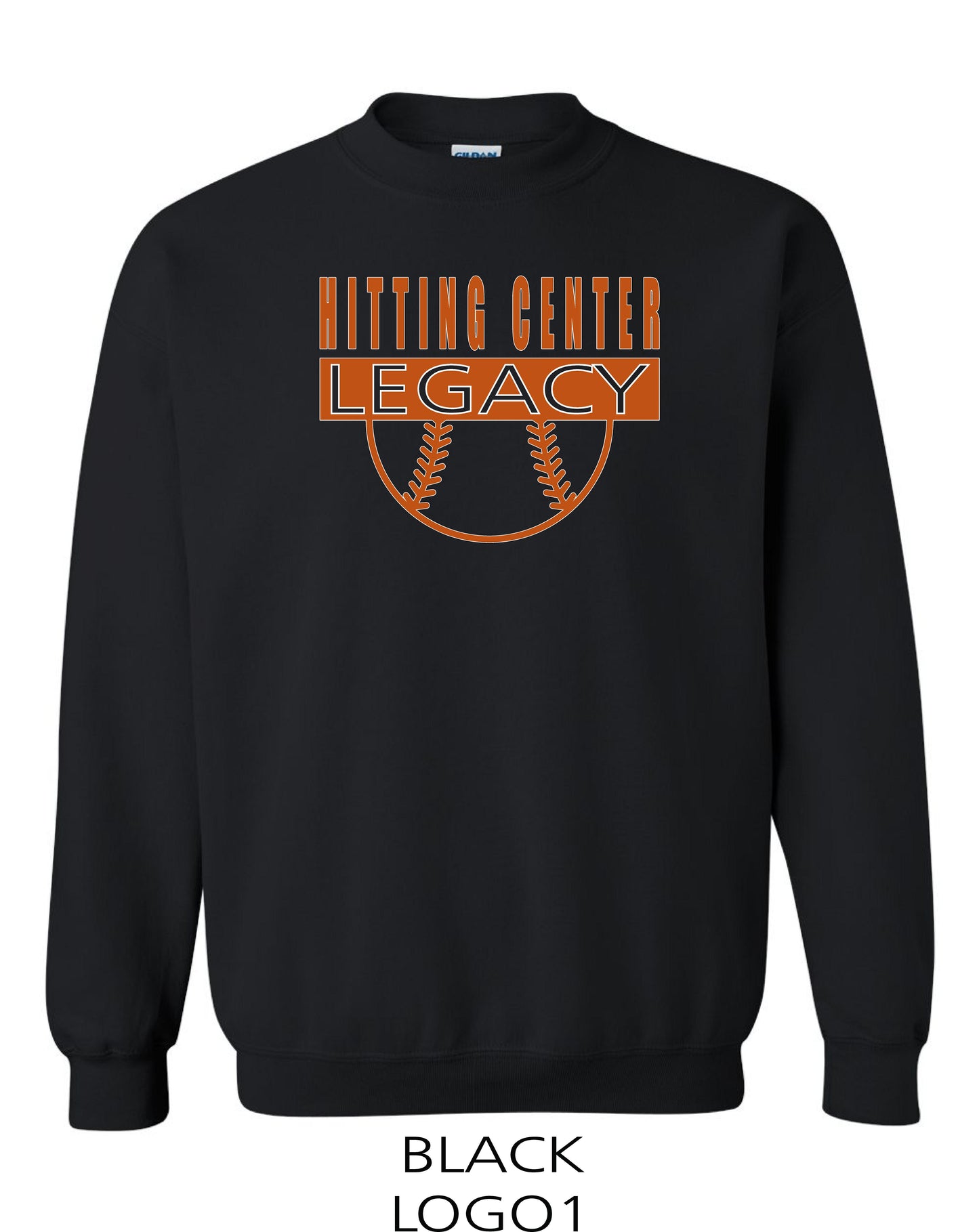 Hitting Center Legacy Softball Unisex Crew Sweatshirt (P.18000)