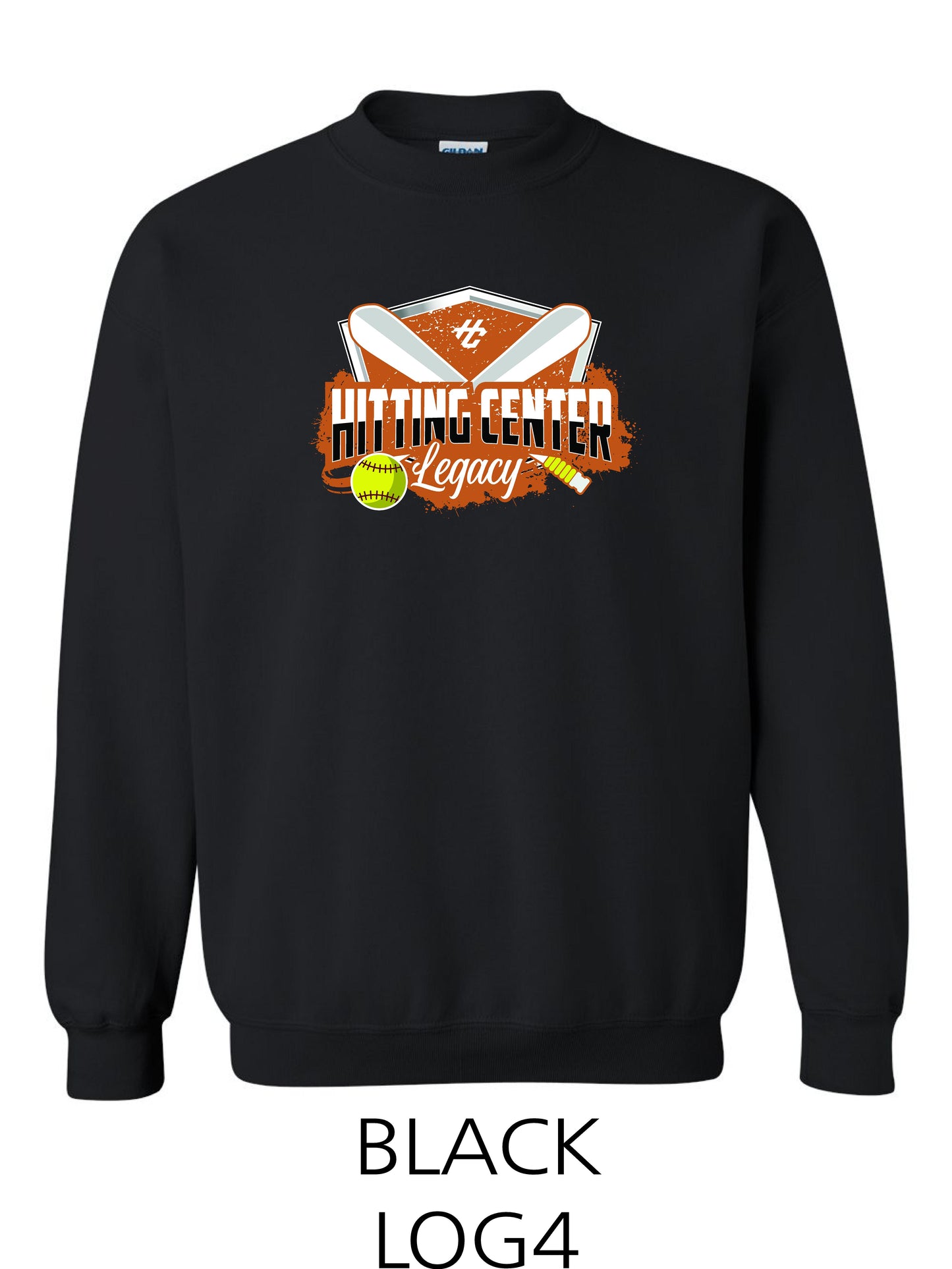 Hitting Center Legacy Softball Unisex Crew Sweatshirt (P.18000)