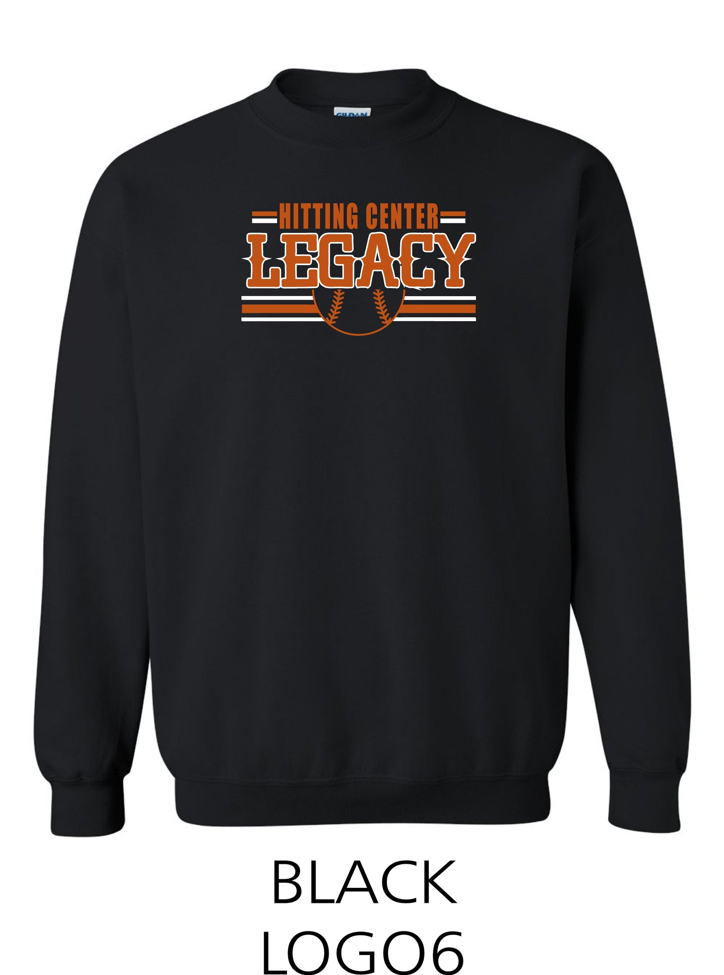 Hitting Center Legacy Softball Unisex Crew Sweatshirt (P.18000)