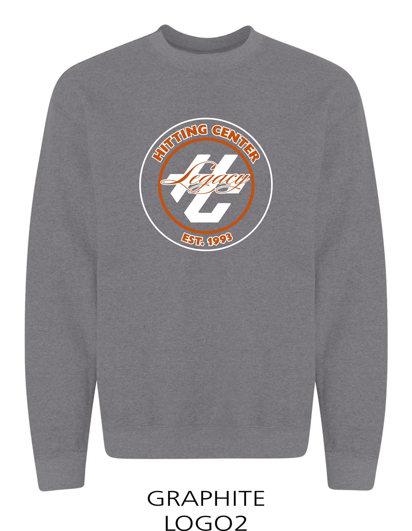 Hitting Center Legacy Softball Unisex Crew Sweatshirt (P.18000)