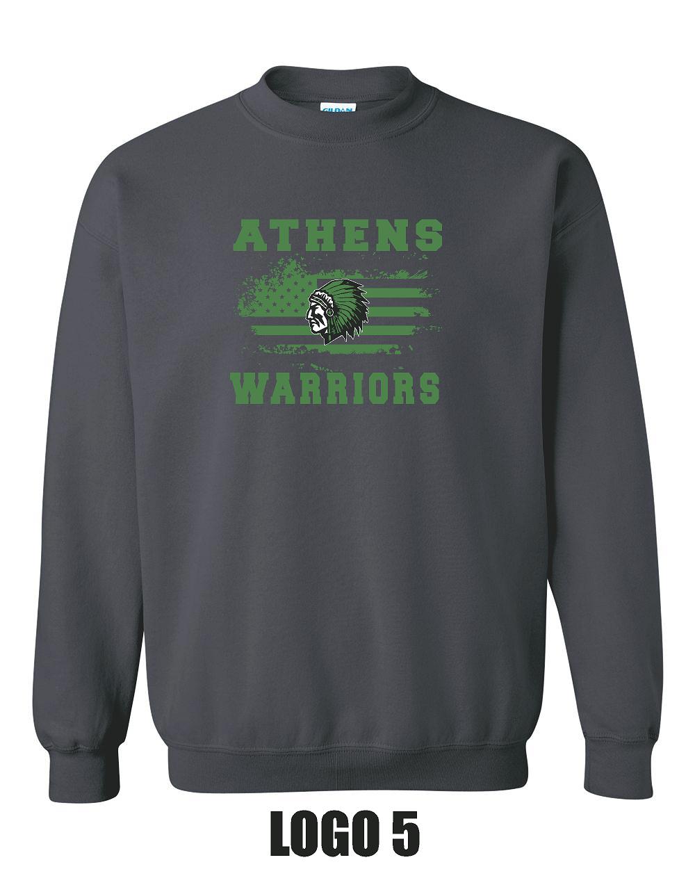 ATHENS BOOSTERS UNISEX CREWNECK SWEATSHIRT (P.18000)