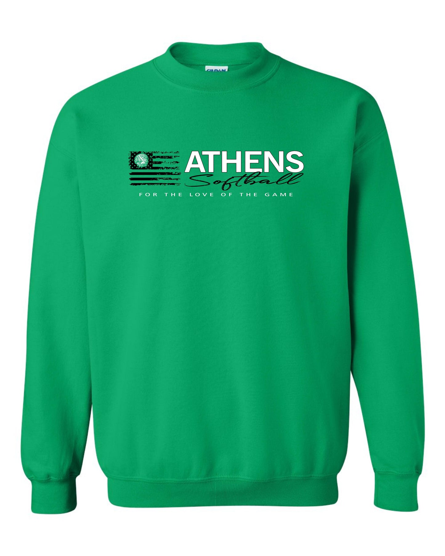 ATHENS JUNIOR HIGH SOFTBALL Unisex Crew Sweatshirt (P.18000)