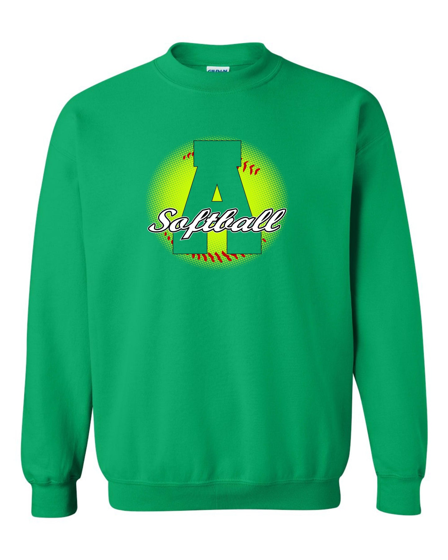 ATHENS JUNIOR HIGH SOFTBALL Unisex Crew Sweatshirt (P.18000)