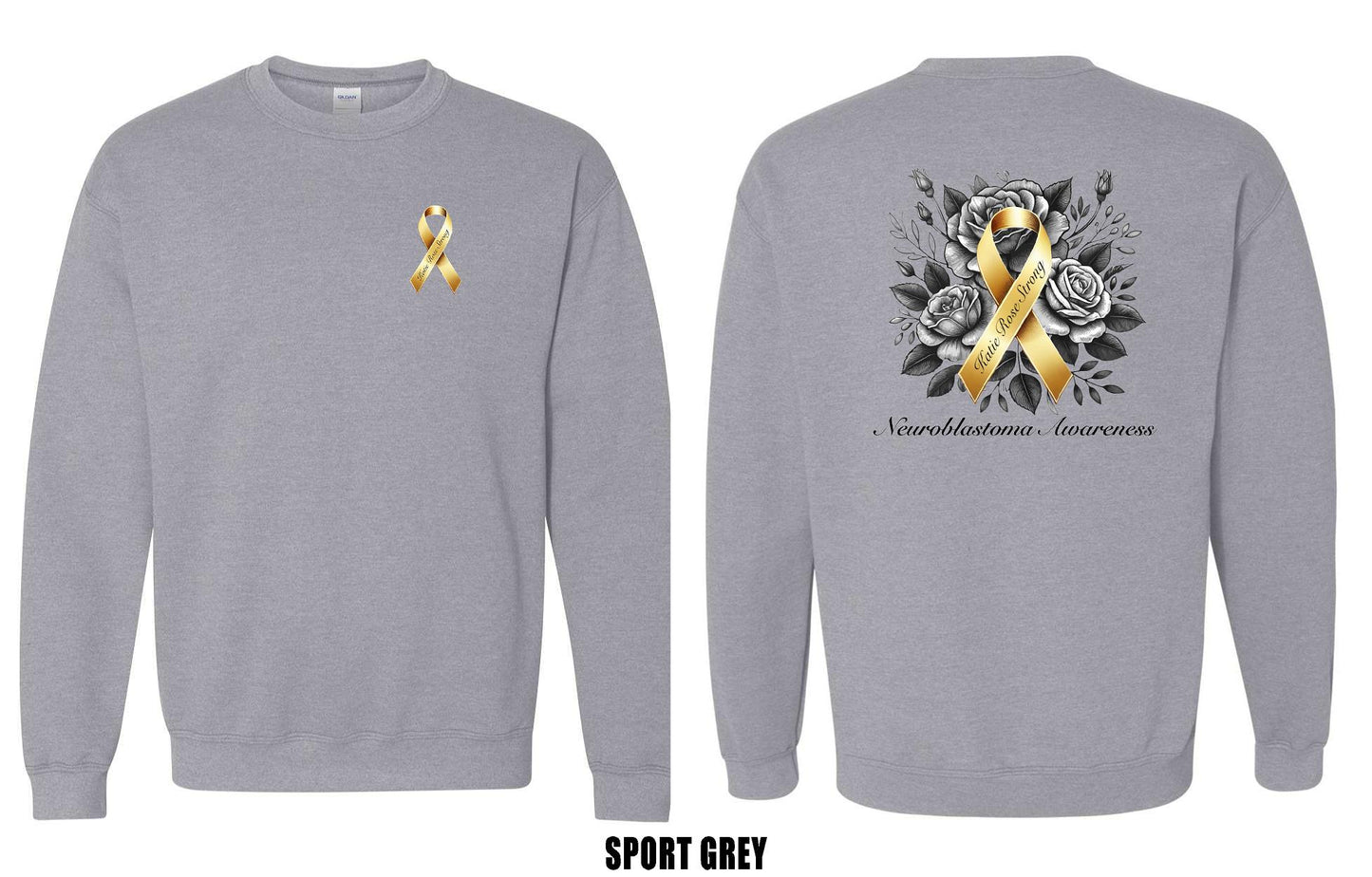 KATIE ROSE STRONG Gildan Crewneck Sweatshirt (P.18000)