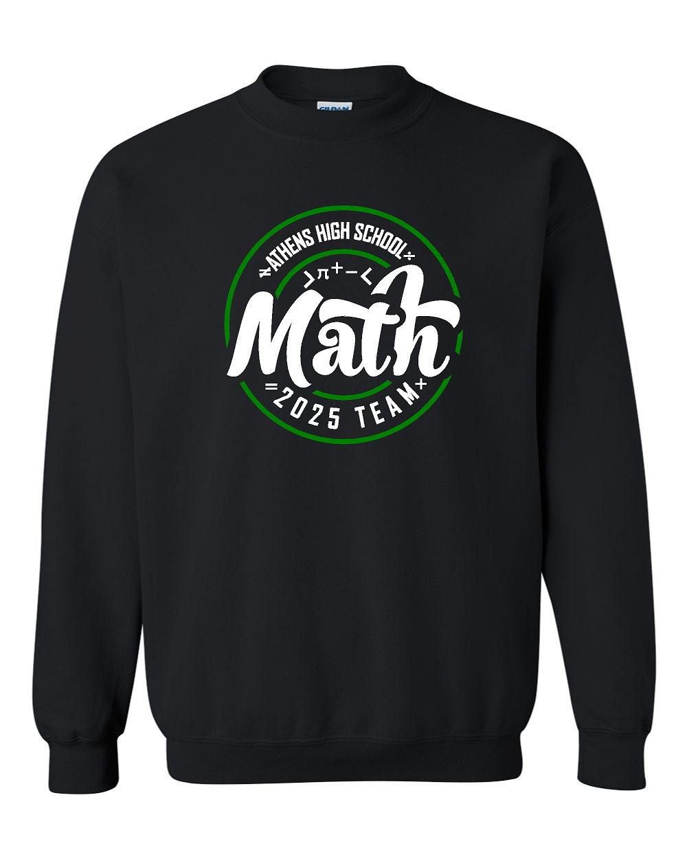 AHS MATH TEAM CREWNECK SWEATSHIRT (P.18000)