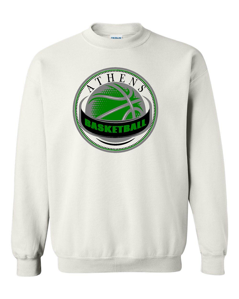 Athens Girls Basketball Crew Sweatshirt (P.18000/18000B)