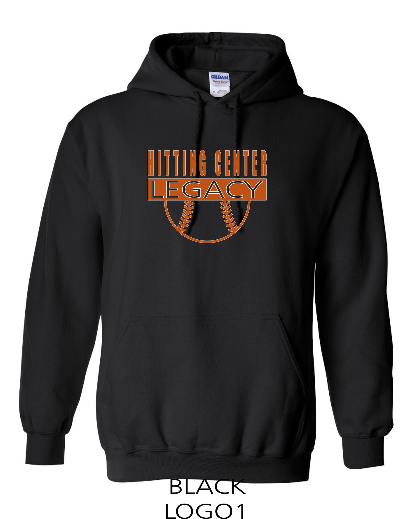 Hitting Center Legacy Softball Unisex Hoodie (P.18500)