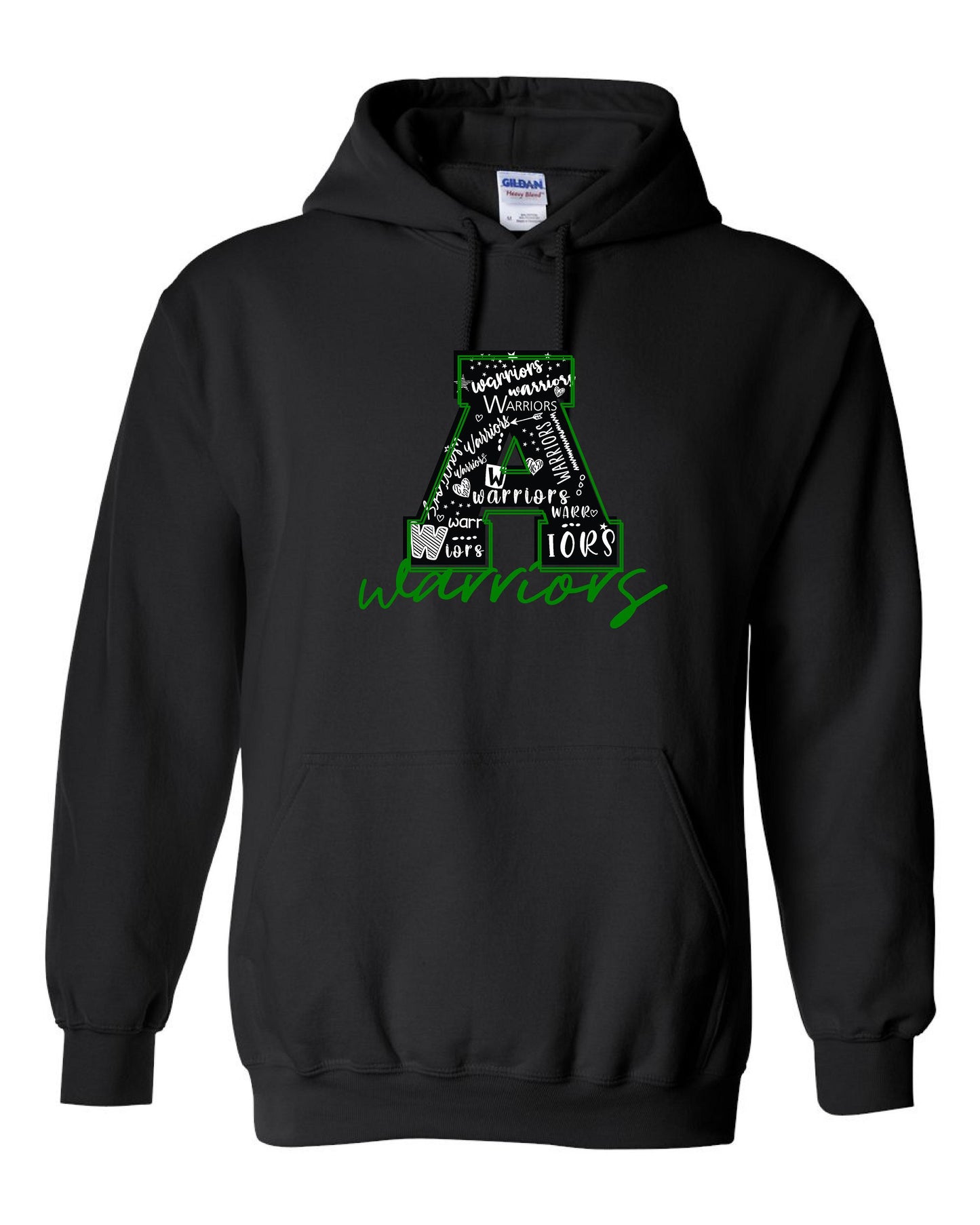 ATHENS BOOSTERS UNISEX HOODED SWEATSHIRT (P.18500)