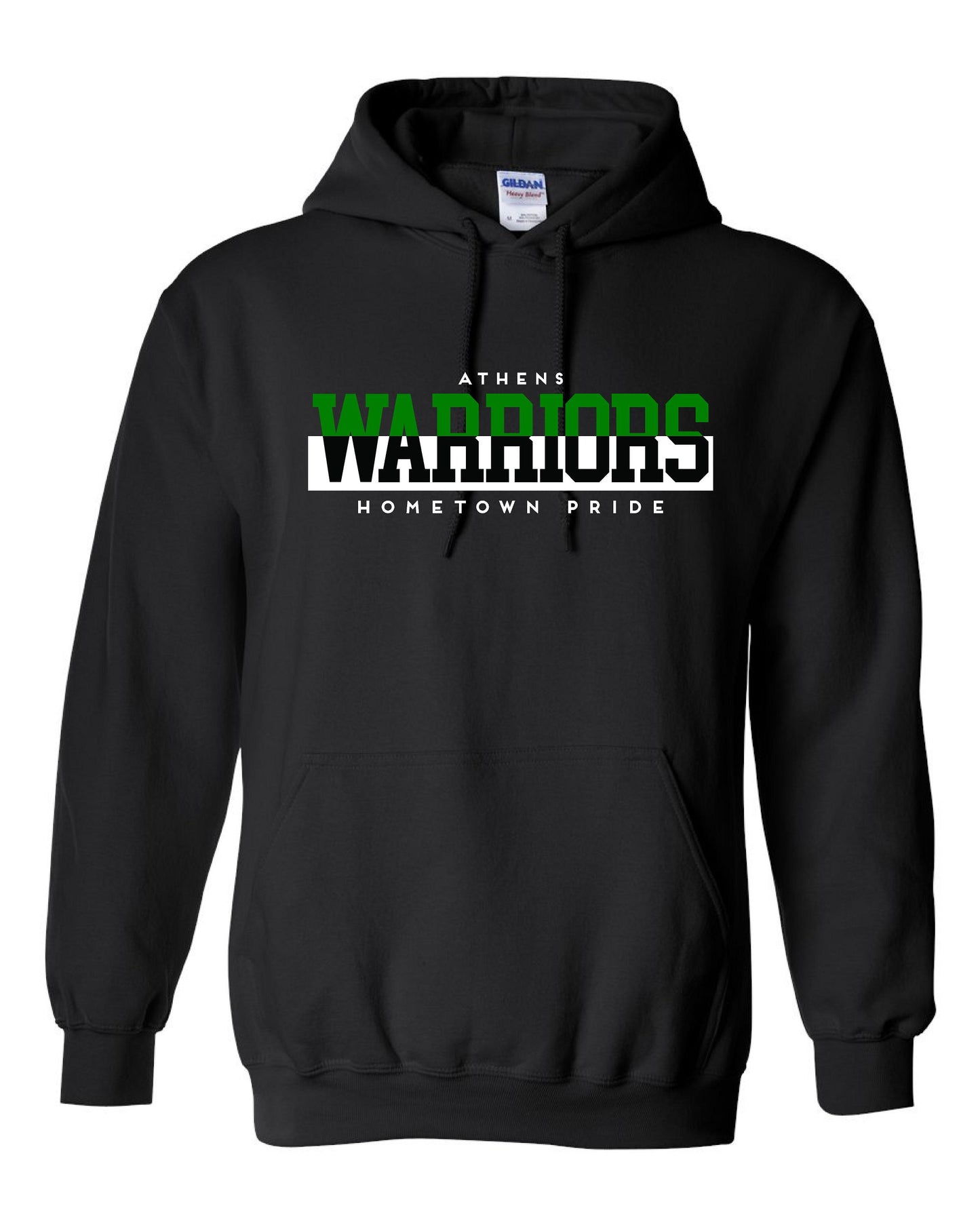 ATHENS BOOSTERS UNISEX HOODED SWEATSHIRT (P.18500)
