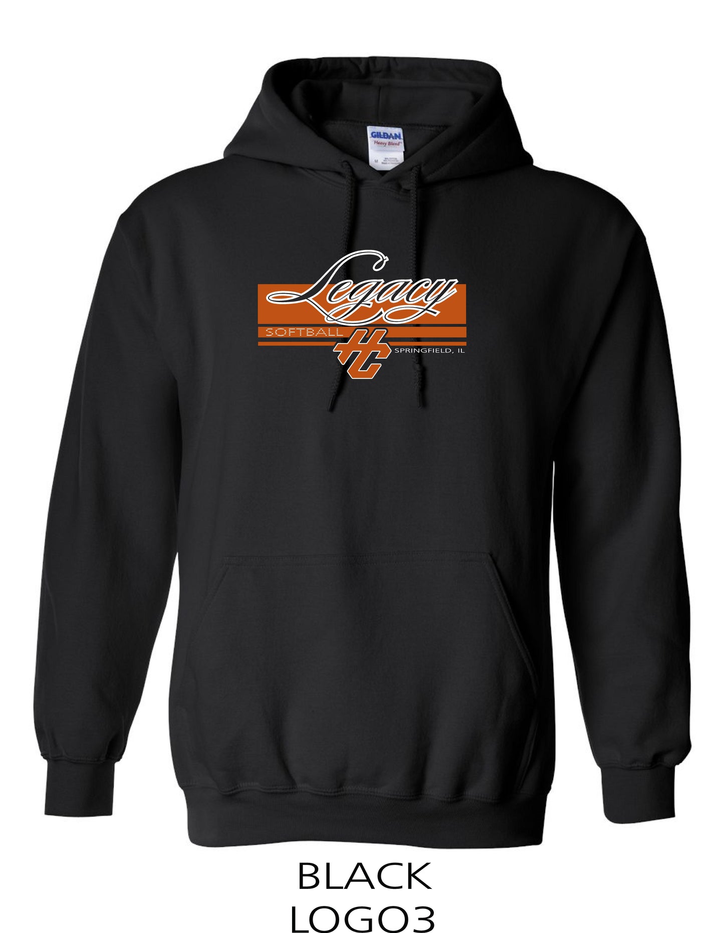 Hitting Center Legacy Softball Unisex Hoodie (P.18500)