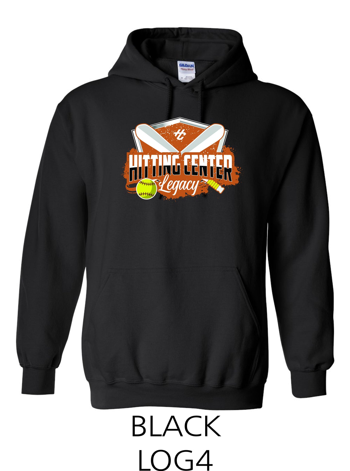 Hitting Center Legacy Softball Unisex Hoodie (P.18500)