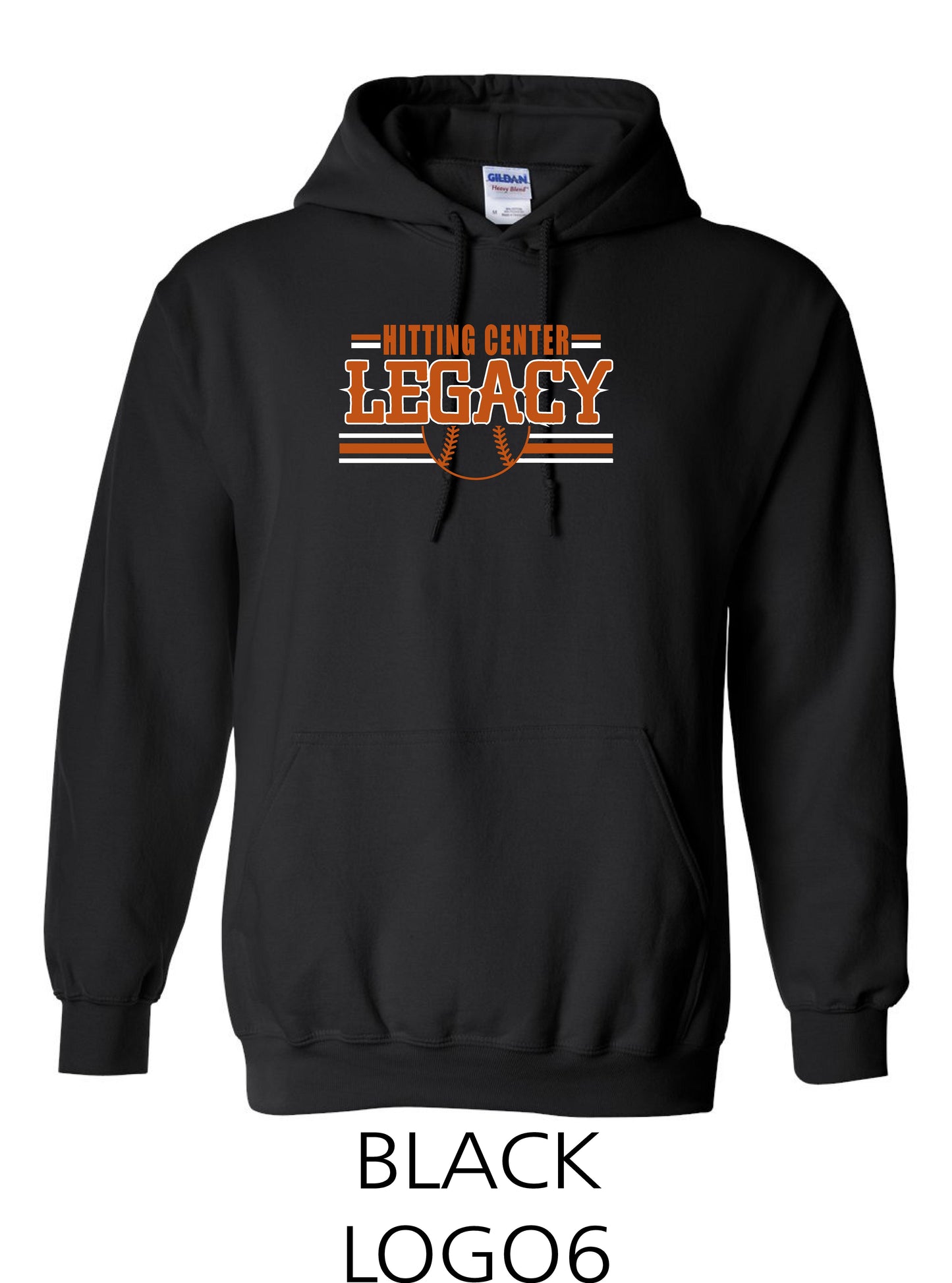 Hitting Center Legacy Softball Unisex Hoodie (P.18500)