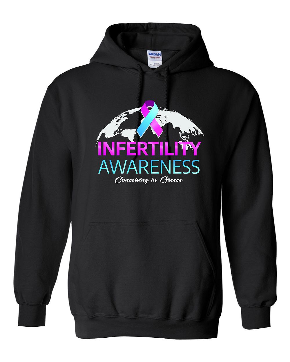 CONCEIVING IN GREECE Unisex Hooded Sweatshirt (P.18500/18500B)