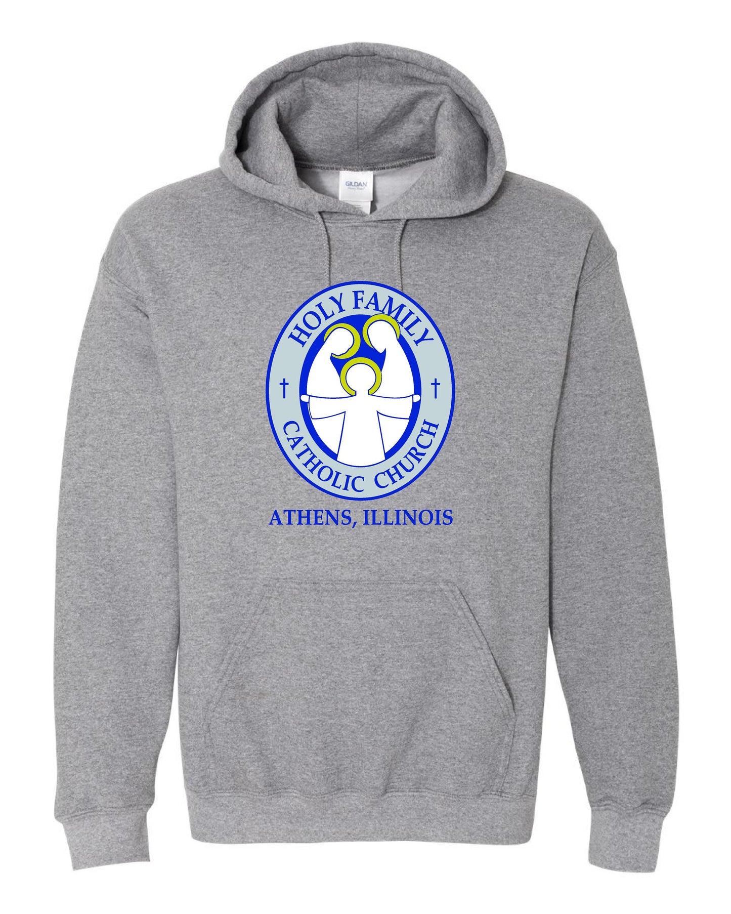 St. Peter and Holy Family Catholic Church Unisex Hoodie (P.18500/18500B)