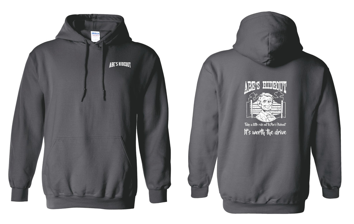 ABE'S HIDEOUT HOODIE (P.18500)