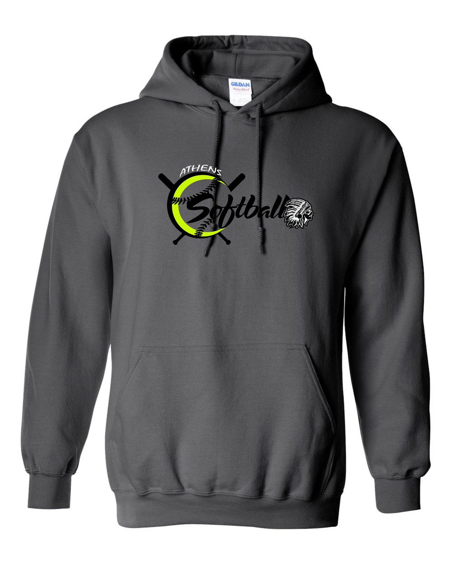 ATHENS JUNIOR HIGH SOFTBALL Unisex Hoodie (P.18500)