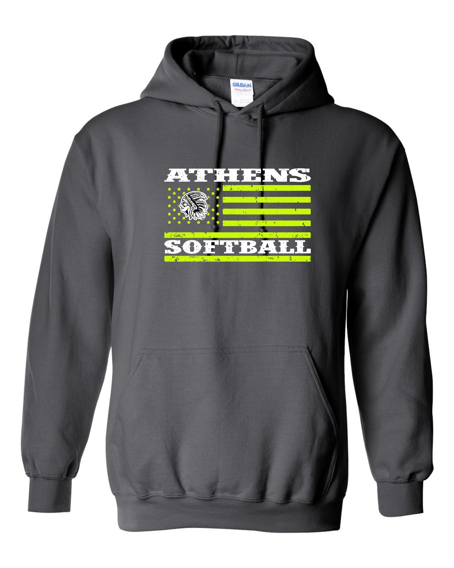 ATHENS JUNIOR HIGH SOFTBALL Unisex Hoodie (P.18500)