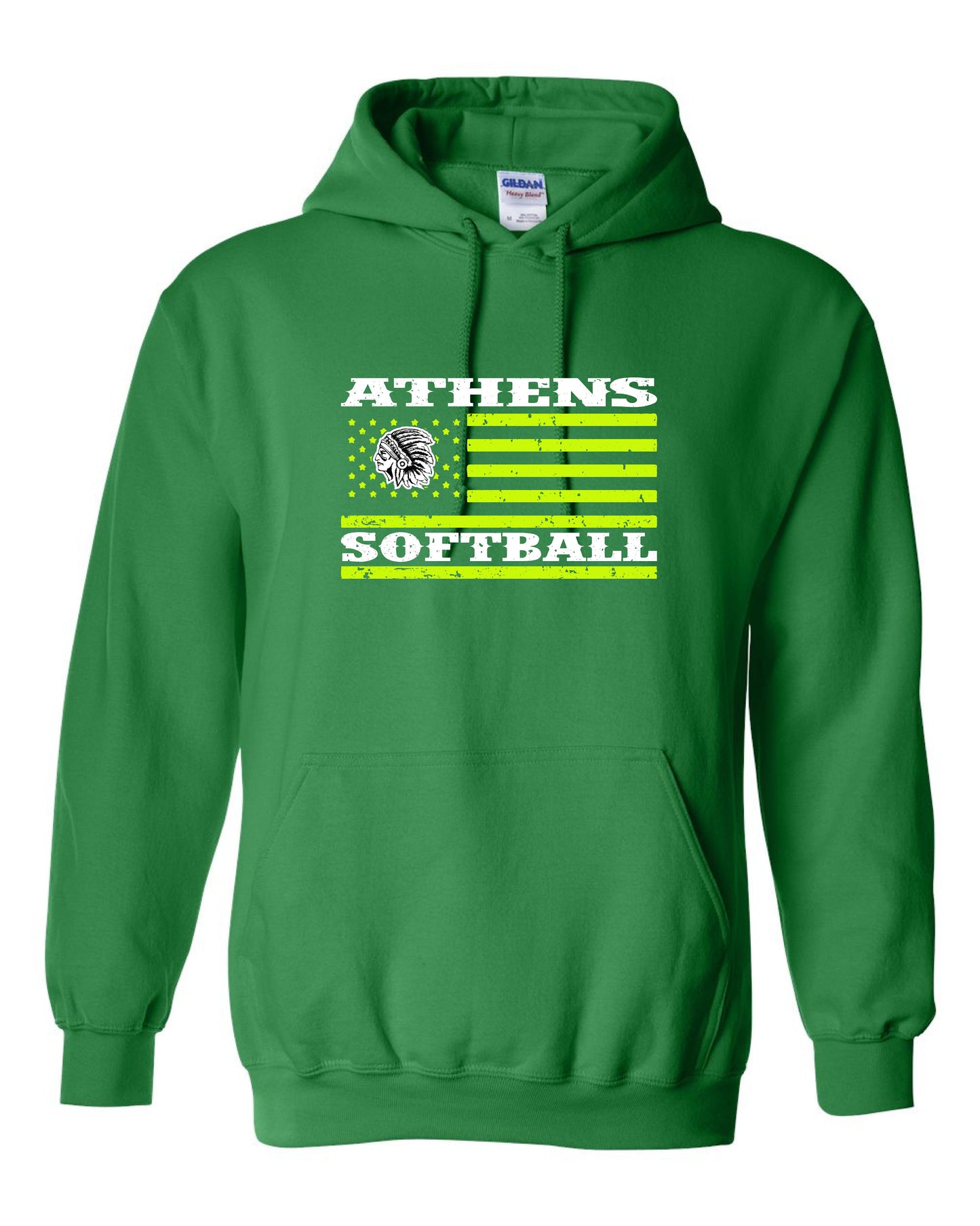 ATHENS JUNIOR HIGH SOFTBALL Unisex Hoodie (P.18500)