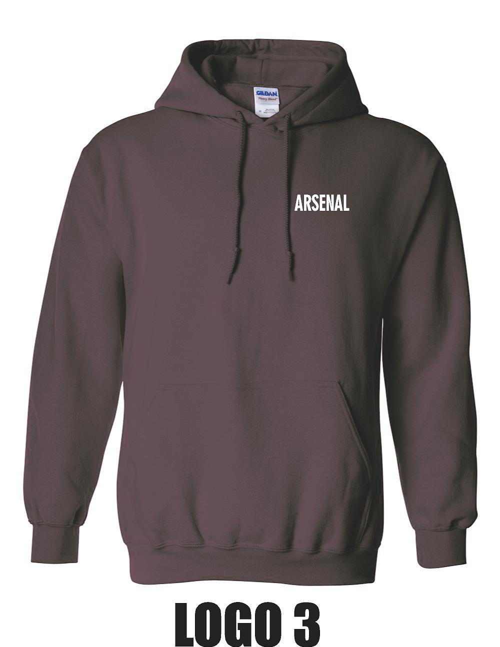 Arsenal Baseball Unisex Hoodie (P.18500/18500B)