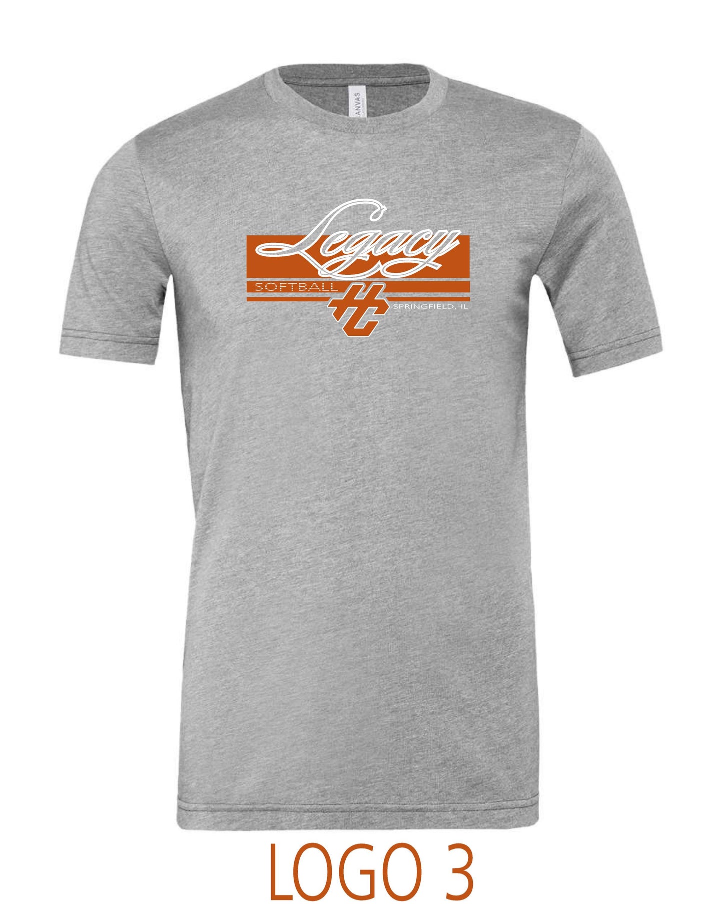 Hitting Center Legacy Softball BELLA + CANVAS CVC Jersey Tee (P.3001CVC)