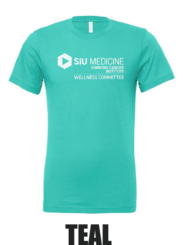 SIU SIMMONS CANCER INSTITUTE WELLNESS COMMITTEE BELLA UNISEX TEE (P.3001)