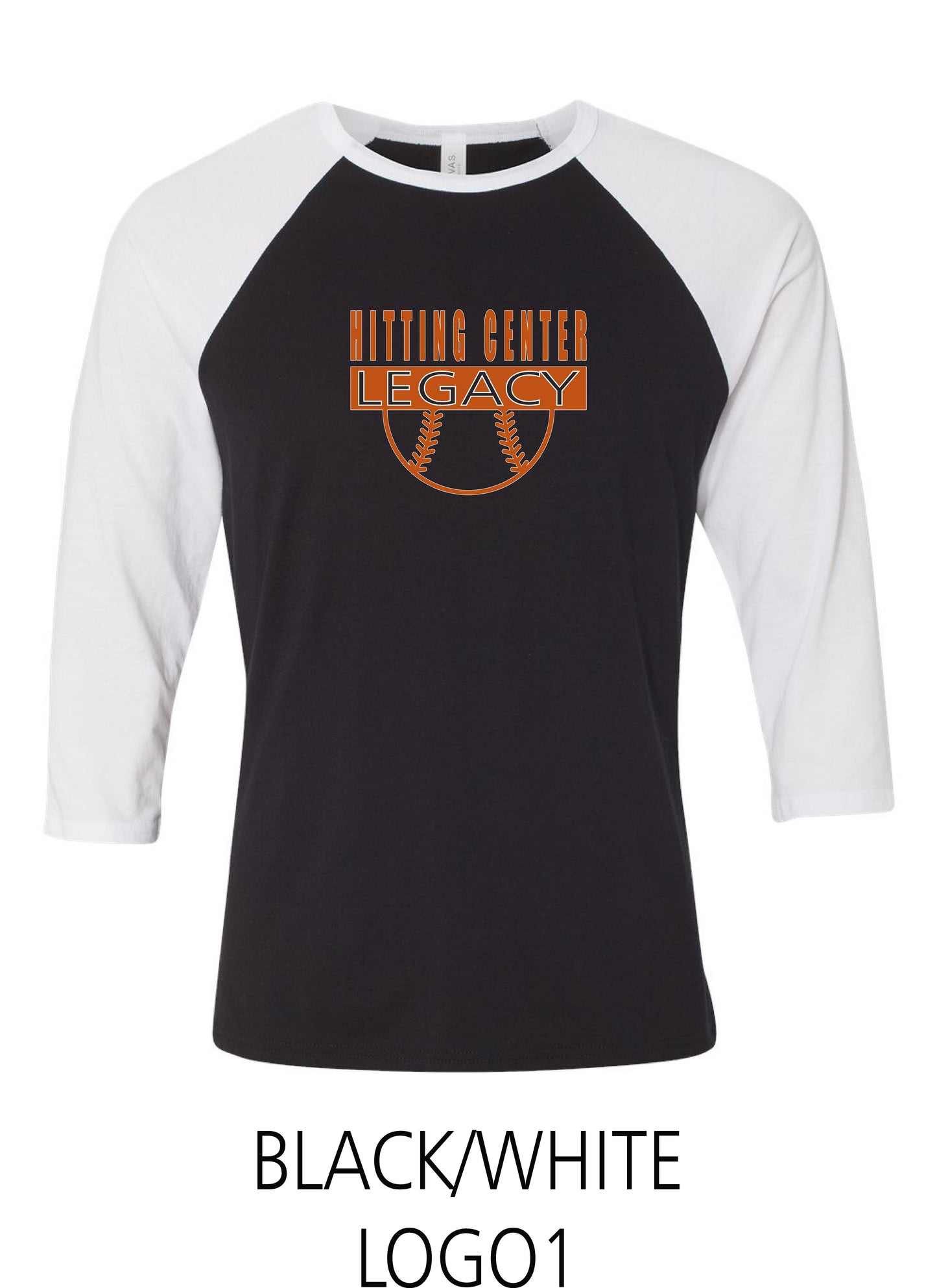 Hitting Center Legacy Softball VINTAGE SUN BASEBALL TEE (P.3200)