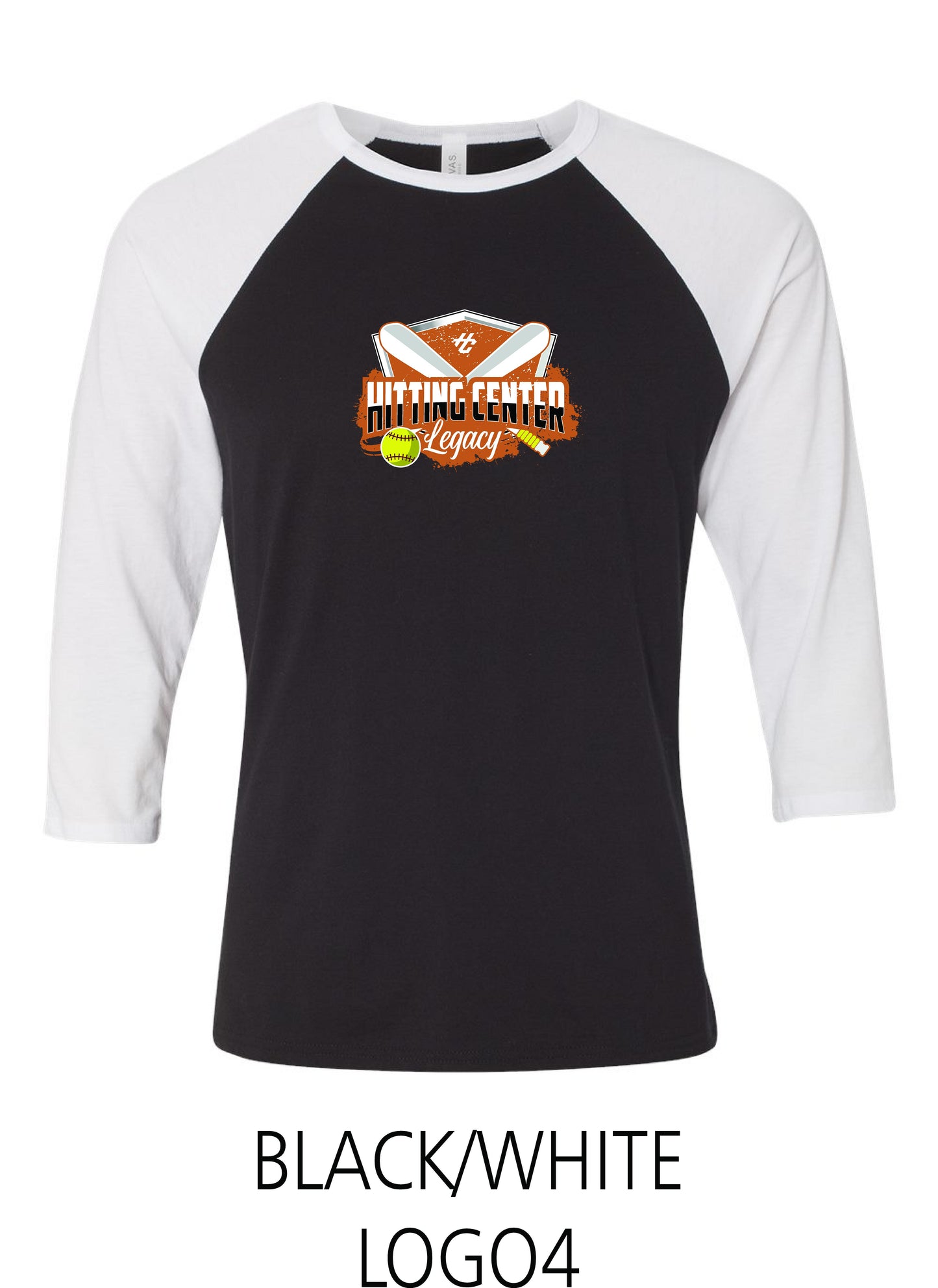 Hitting Center Legacy Softball VINTAGE SUN BASEBALL TEE (P.3200)
