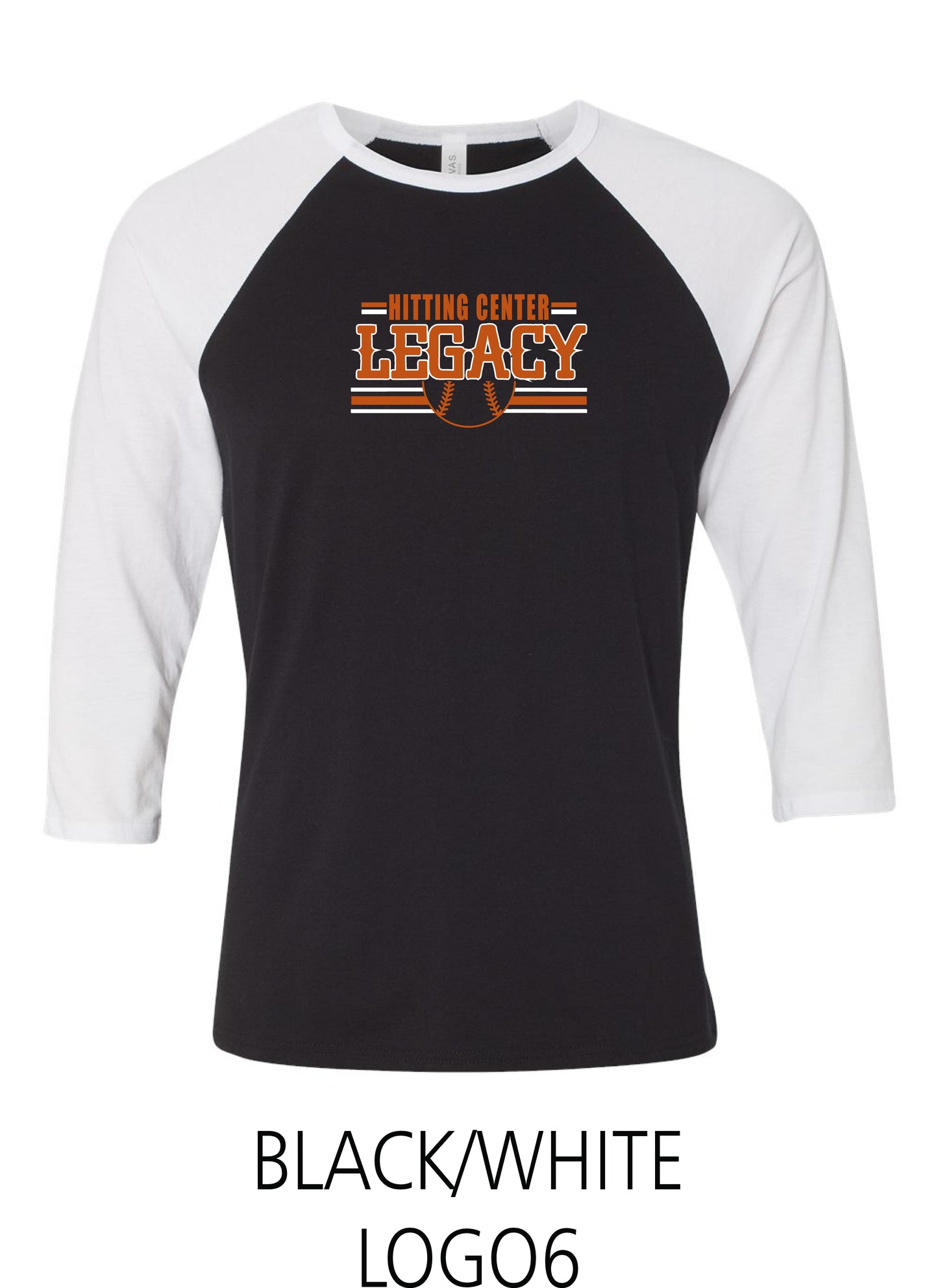 Hitting Center Legacy Softball VINTAGE SUN BASEBALL TEE (P.3200)