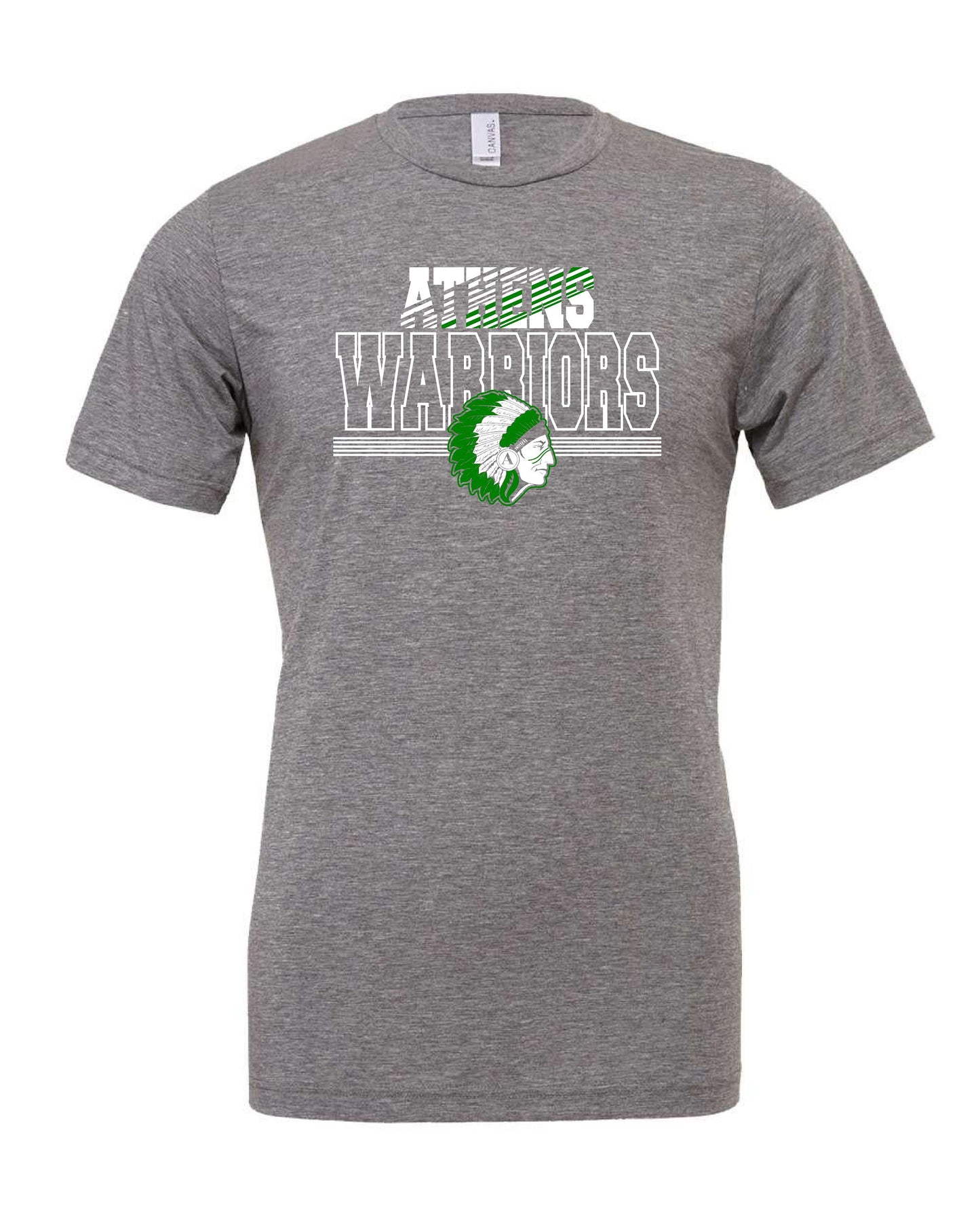 ATHENS BOOSTERS BELLA + CANVAS TEE (P.3413T/3413Y/3413)