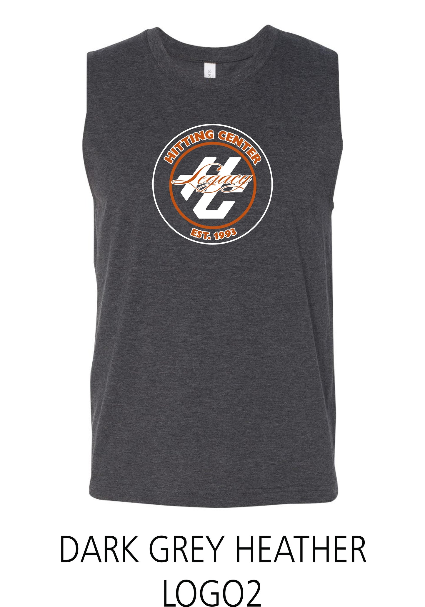 Hitting Center Legacy Softball BELLA + CANVAS UNISEX Jersey Muscle Tank (P.3483)