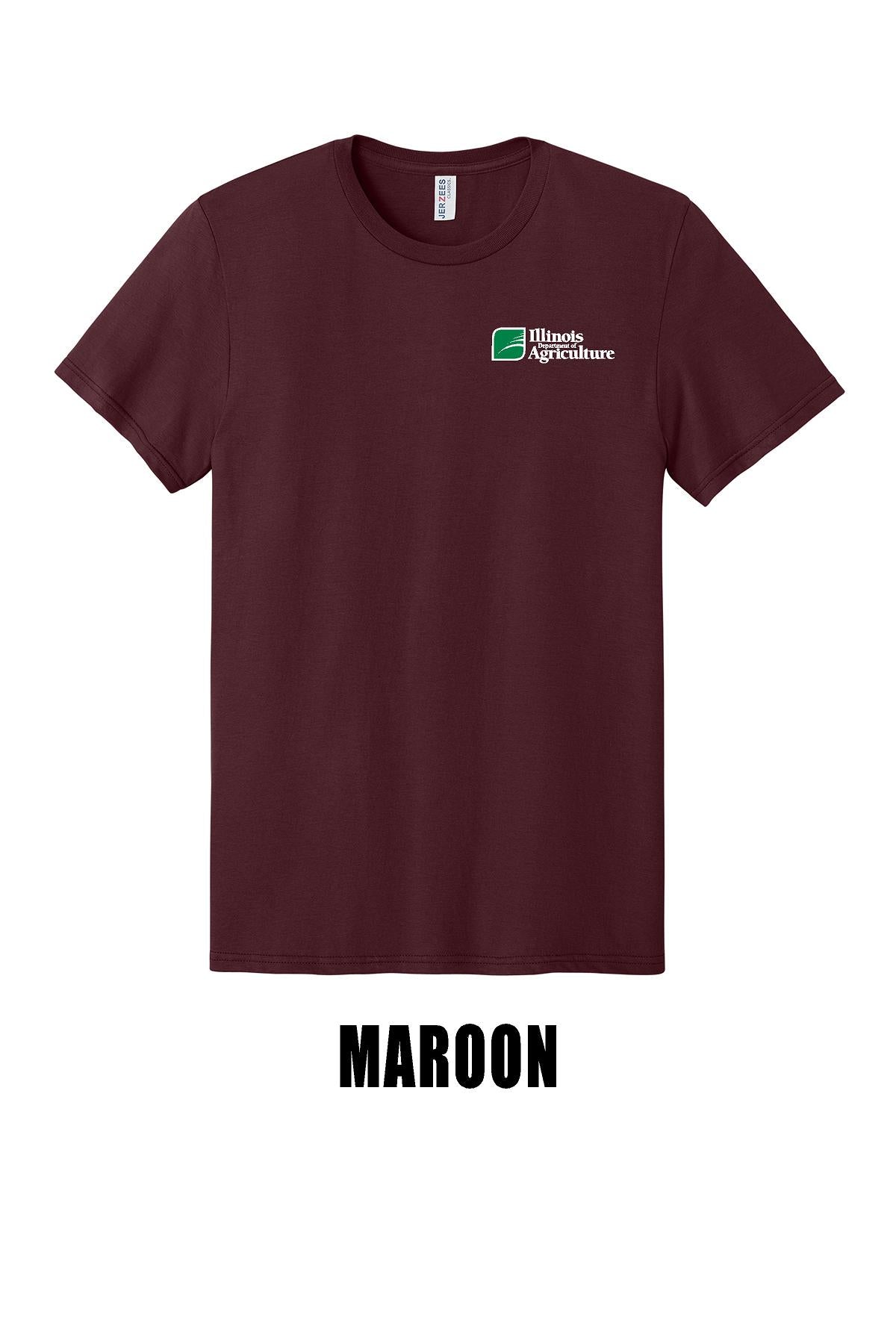 Illinois Department of Agriculture Jerzees Classics™ Unisex Cotton T-Shirt (E.363M)