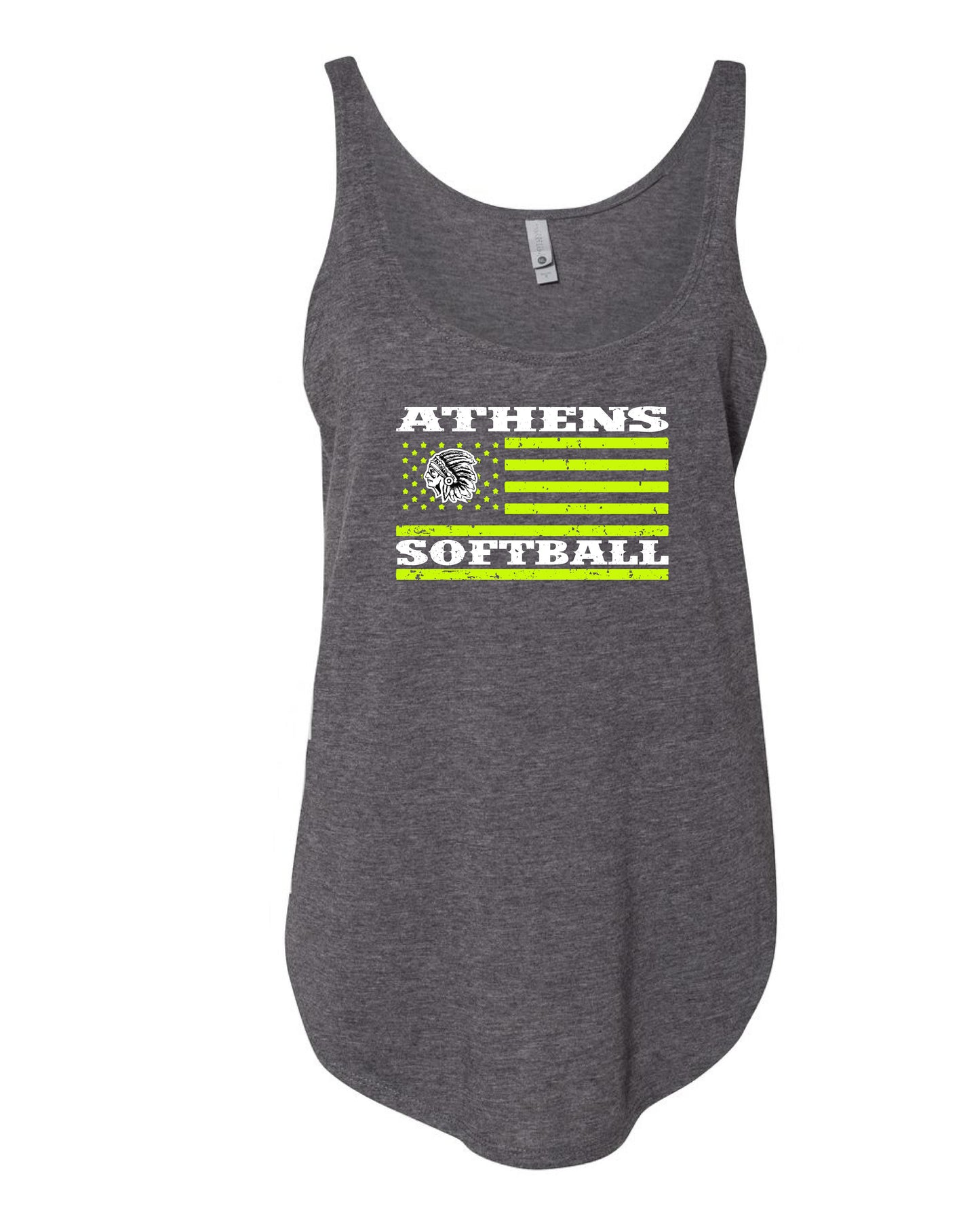 ATHENS JUNIOR HIGH SOFTBALL Next Level - Women's Festival Tank (P.5033)