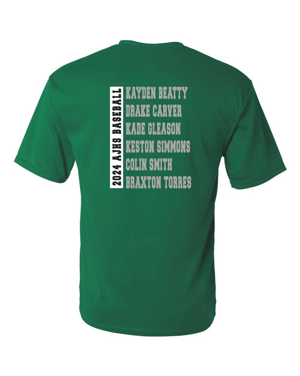 ATHENS JR. HIGH BASEBALL 8TH GRADE NIGHT Performance T-Shirt (P.5100)