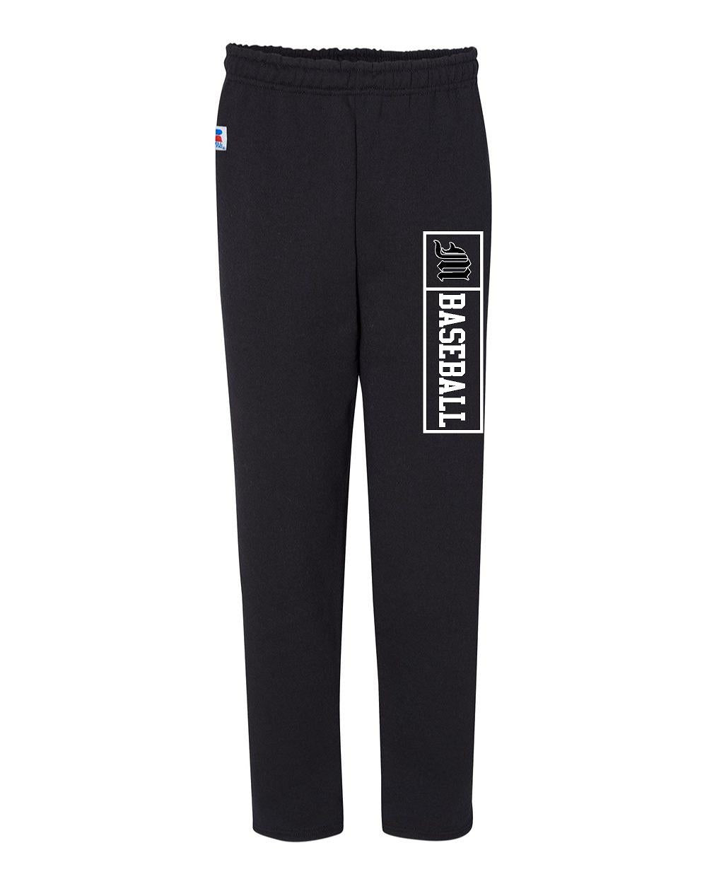 MAFIA BASEBALL/SOFTBALL Dri-Power® Open Bottom Pocket Sweatpant (P.596HBM)