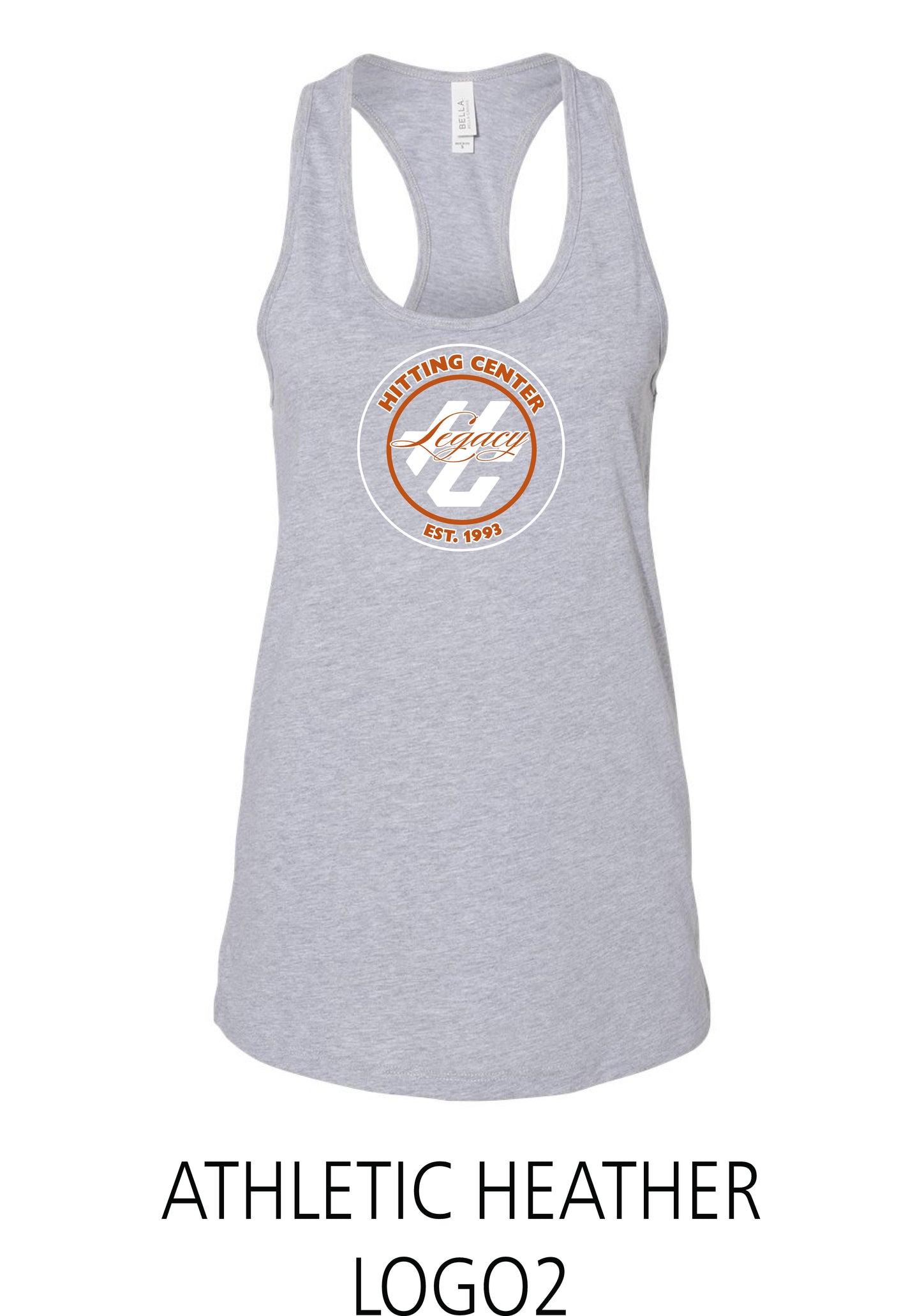 Hitting Center Legacy Softball BELLA + CANVAS - Women's Racerback Tank - (P.6008)
