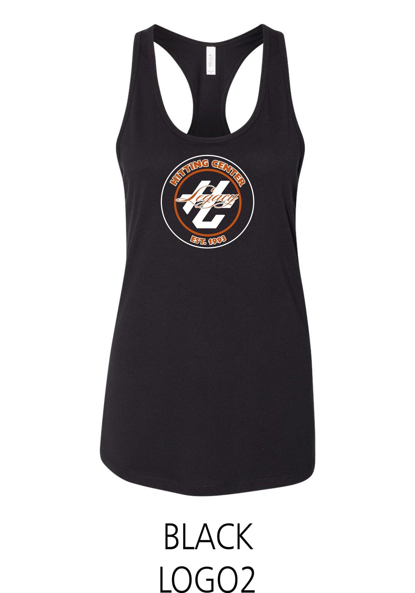 Hitting Center Legacy Softball BELLA + CANVAS - Women's Racerback Tank - (P.6008)