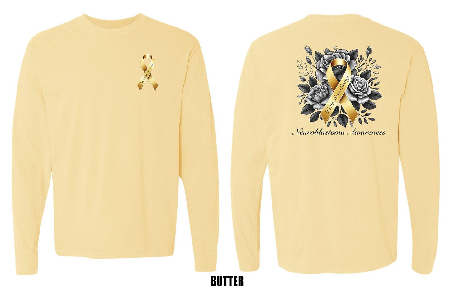 KATIE ROSE STRONG Comfort Colors - Garment-Dyed Heavyweight Long Sleeve T-Shirt (P.6014)