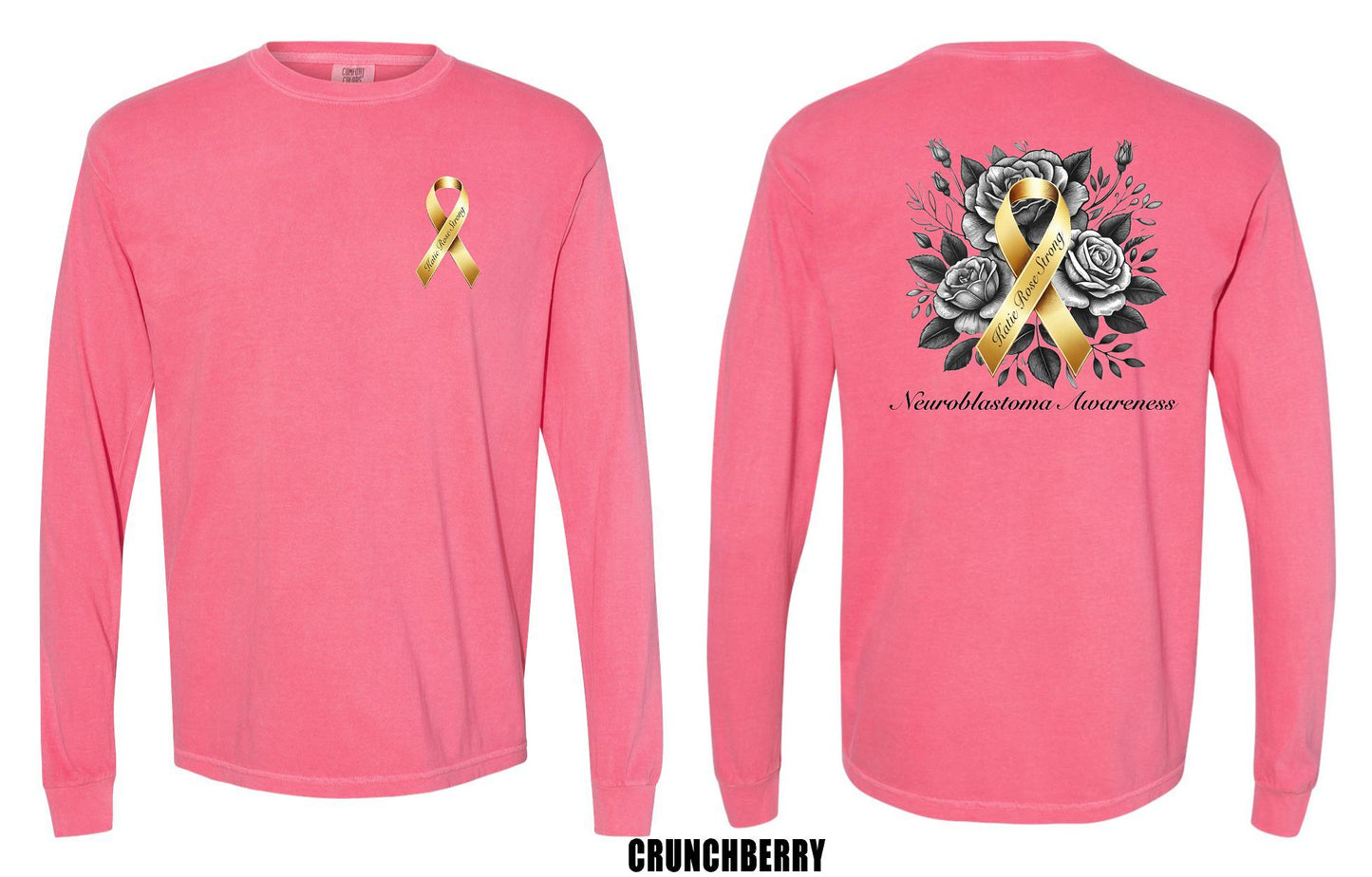 KATIE ROSE STRONG Comfort Colors - Garment-Dyed Heavyweight Long Sleeve T-Shirt (P.6014)