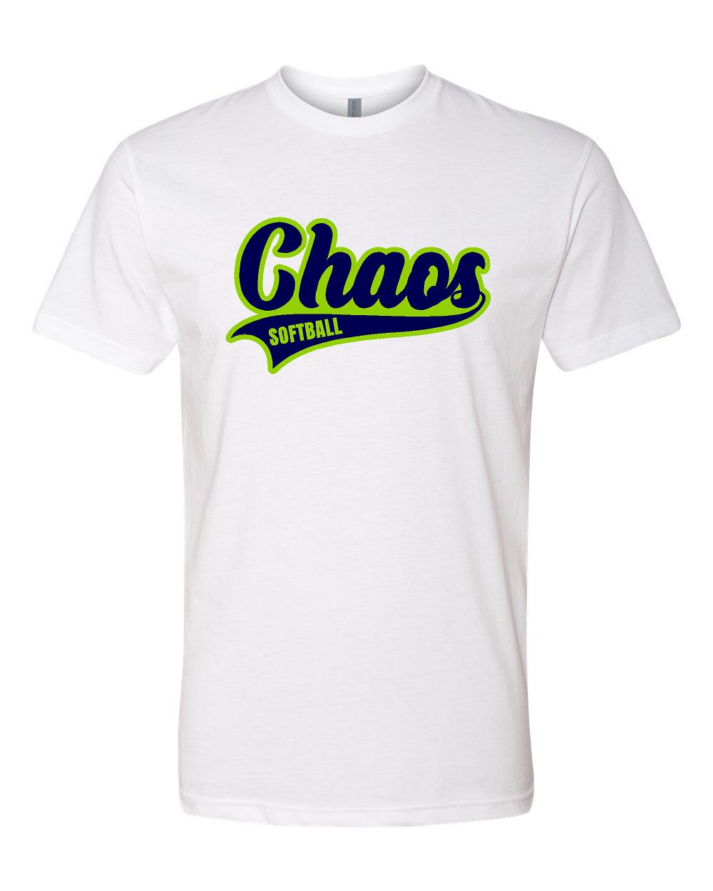 CHAOS SOFTBALL UNIEX NEXT LEVEL TEE (P.6210/3312)